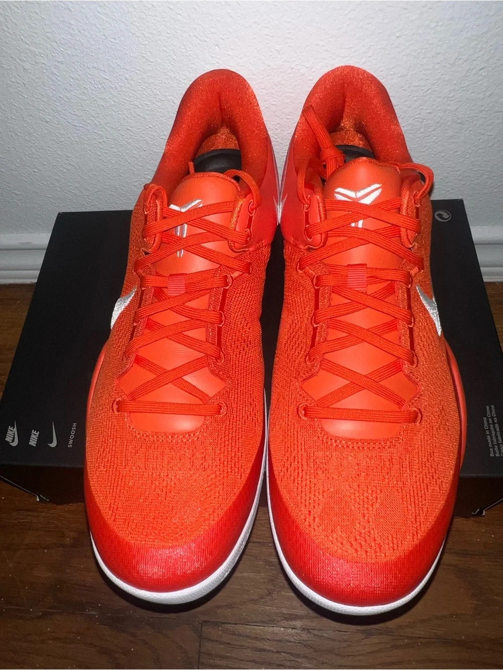 Nike Kobe 8 Protro TB Team Orange White Size 14 HM6469 800 New/No Lid